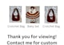 crochet custom handmade items and  coaching lessons